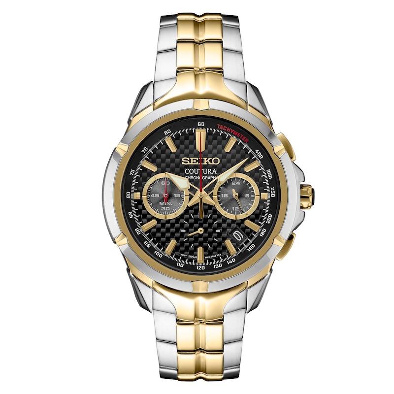 Exclusive Seiko Coutura Men's Two Tone Chronograph Watch