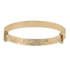 Thumbnail Image 0 of Children's 9ct Gold Heart & Flower Expander Bangle