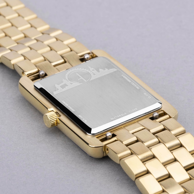 Main Image 5 of Accurist Ladies' Rectangle 26mm Dial Gold Tone Stainless Steel Watch