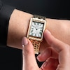 Thumbnail Image 6 of Accurist Ladies' Rectangle 26mm Dial Gold Tone Stainless Steel Watch
