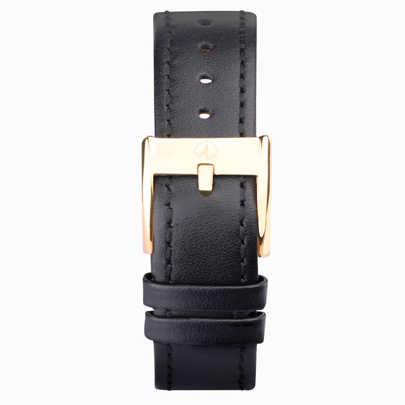 Main Image 3 of Accurist Ladies' Everyday 30mm Dial Black Leather Strap Watch