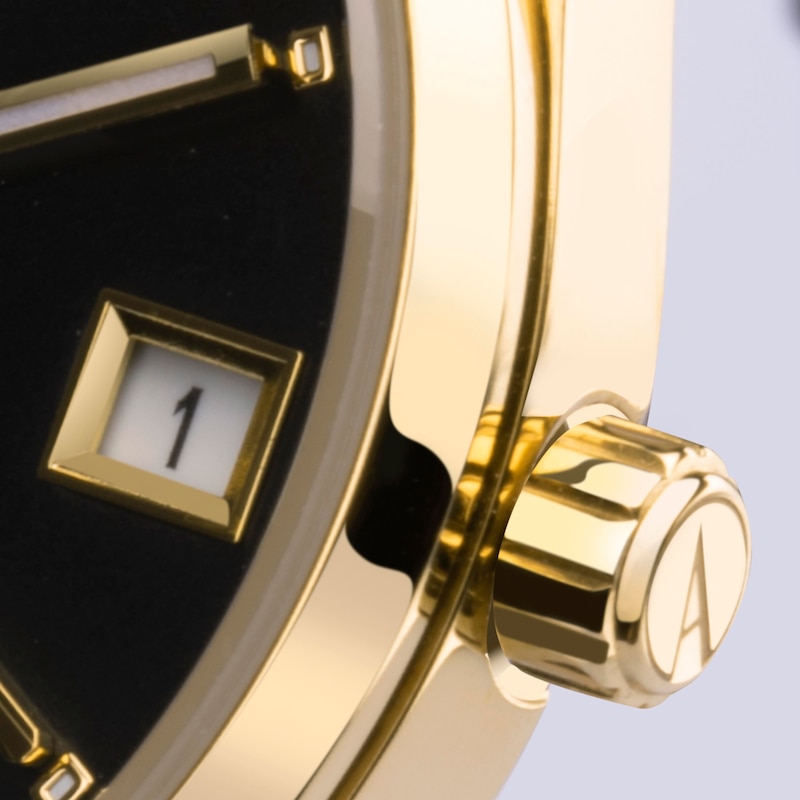 Main Image 8 of Accurist Ladies' Everyday 30mm Dial Black Leather Strap Watch