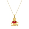 Thumbnail Image 1 of Disney Gold Plated Sterling Silver Winnie The Pooh Pendant