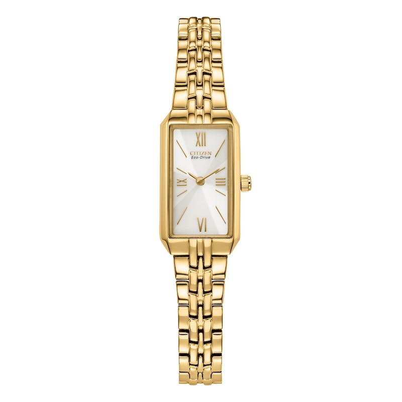 Main Image 1 of Citizen Classic Eco-Drive Ladies' Silhouette Gold Tone Bracelet Watch