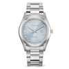 Thumbnail Image 1 of Citizen Diamond Ladies' Eco-Drive Blue Dial Stainless Steel Bracelet Watch