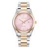 Thumbnail Image 1 of Citizen Diamond Ladies' Eco-Drive Pink Dial Two Tone Bracelet Watch