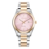 Thumbnail Image 0 of Citizen Diamond Ladies' Eco-Drive Pink Dial Two Tone Bracelet Watch