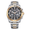 Thumbnail Image 1 of Citizen Men's Chronograph Grey Dial Two Tone Stainless Steel Bracelet Watch