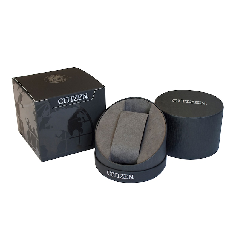 Main Image 3 of Citizen Men's Eco Drive Black Dial Grey Nylon Strap Watch