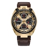 Thumbnail Image 1 of Citizen Promaster Men's Limited Edition Bullhead Racing Chronograph Eco-Drive Brown Leather Strap Watch