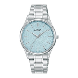 Lorus Ladies' 32mm Blue Dial Stainless Steel Bracelet Watch