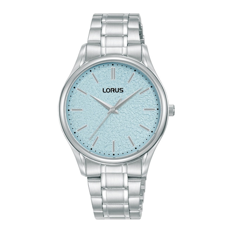 Lorus Ladies' 32mm Blue Dial Stainless Steel Bracelet Watch
