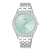 Thumbnail Image 1 of Lorus Dress Ladies' 34mm Blue Dial Stainless Steel Bracelet Watch