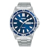 Thumbnail Image 1 of Lorus Men's 42mm Sports Blue Sunray Stainless Steel Bracelet Watch