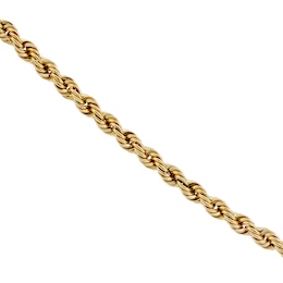 9ct Yellow Gold 20" Rope Chain