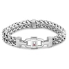 Thumbnail Image 0 of Tommy Hilfiger Men's Stainless Steel Logo Double Chain Bracelet