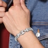 Thumbnail Image 1 of Tommy Hilfiger Men's Stainless Steel Logo Double Chain Bracelet
