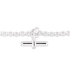 Thumbnail Image 1 of Sterling Silver T-Bar Belcher Chain Bracelet