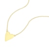 Thumbnail Image 2 of 9ct Yellow Gold Heart Pendant Necklace