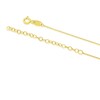 Thumbnail Image 3 of Children's 9ct Yellow Gold Cubic Zirconia Open Butterfly Pendant Necklace