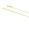 Thumbnail Image 2 of Children's 9ct Yellow Gold Cubic Zirconia Cross Pendant Necklace