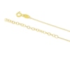 Thumbnail Image 3 of Children's 9ct Yellow Gold Cubic Zirconia Cross Pendant Necklace
