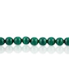 Thumbnail Image 1 of Sterling Silver Malachite Beaded T-Bar Bracelet