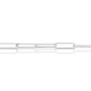 Thumbnail Image 2 of Sterling Silver Paper link Padlock Bracelet