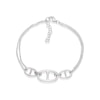 Thumbnail Image 0 of Sterling Silver Double Chain Marine Bracelet