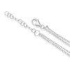 Thumbnail Image 2 of Sterling Silver Double Chain Marine Bracelet