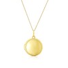Thumbnail Image 1 of 9ct Yellow Gold Beaded Detail Circle Locket