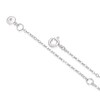 Thumbnail Image 3 of Sterling Silver Cubic Zirconia Station Drop Pendant Necklace