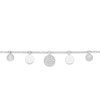 Thumbnail Image 2 of Sterling Silver Cubic Zirconia Station Drop Bracelet