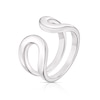 Thumbnail Image 2 of Sterling Silver Chunky Open Wrap Ring Size P