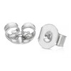 Thumbnail Image 2 of Children's Sterling Silver Crystal Flower Stud Earrings