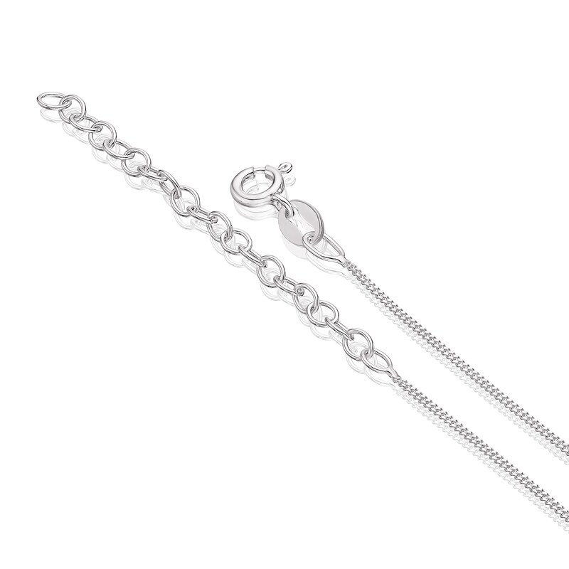 Main Image 3 of Red Root Chakra Sterling Silver Pendant Necklace