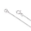 Thumbnail Image 3 of Sterling Silver Half Cubic Zirconia & Malachite Triangle Pendant Necklace