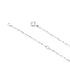 Thumbnail Image 3 of Sterling Silver Cubic Zirconia Pavé Sunburst Heart Pendant Necklace