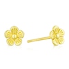 Thumbnail Image 1 of Children's 9ct Yellow Gold Flower Stud Earrings
