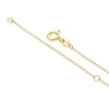 Thumbnail Image 3 of Children's 9ct Yellow Gold Sunburst Heart Pendant Necklace