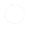 Thumbnail Image 1 of 9ct Yellow Gold Open Heart Chocker Necklace