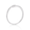 Thumbnail Image 3 of 9ct White Gold Diamond Wrap Trilogy Ring