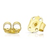 Thumbnail Image 2 of 9ct Yellow Gold Cubic Zirconia Climber Stud Earrings