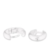 Thumbnail Image 2 of Sterling Silver Chunky 10mm Hoop Earrings
