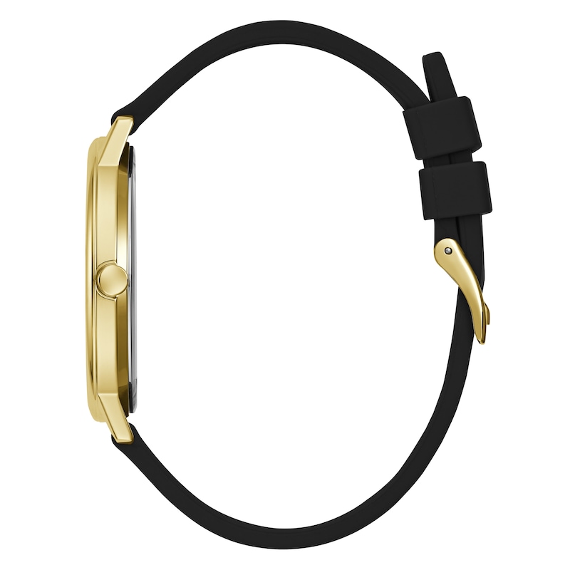Main Image 2 of Guess Ladies' Black Dial Silicone Strap Watch