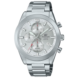 Casio Edifice EFB-710D-7AVUEF Men's Silver Dial Stainless Steel Bracelet Watch
