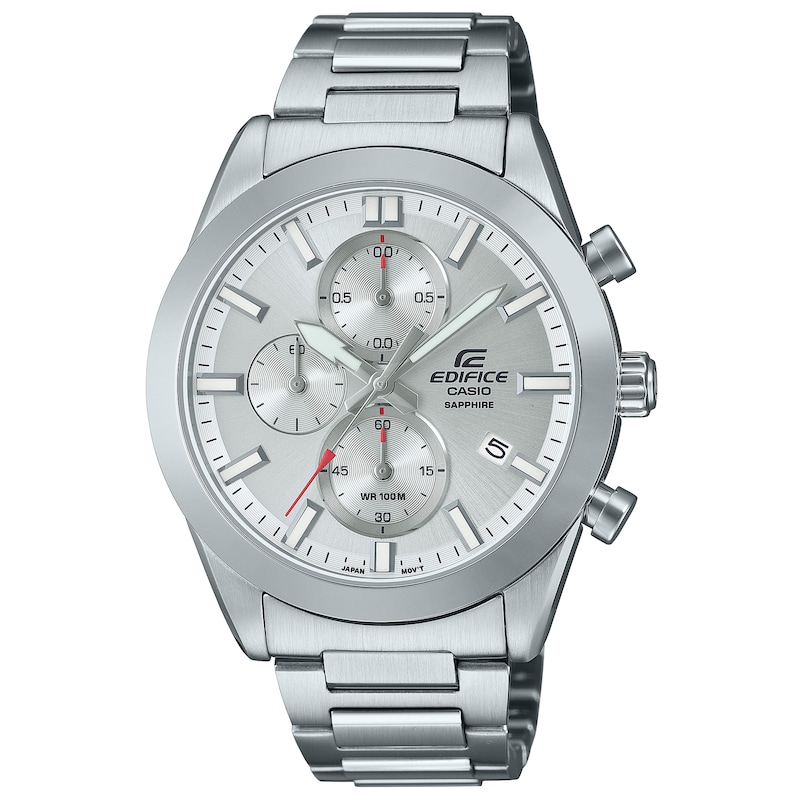 Main Image 1 of Casio Edifice EFB-710D-7AVUEF Men's Silver Dial Stainless Steel Bracelet Watch