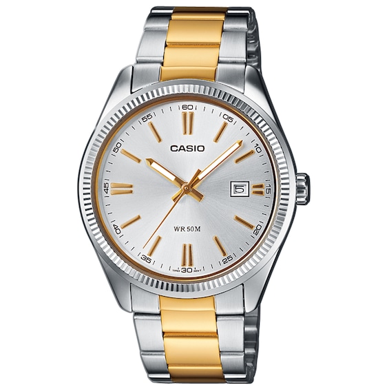 Casio Vintage MTP-1302PSG-7AVEF Two Tone Bracelet Watch