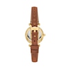 Thumbnail Image 2 of Fossil Carlie Ladies' Silver Dial Brown Leather Strap Watch