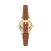 Thumbnail Image 3 of Fossil Carlie Ladies' Silver Dial Brown Leather Strap Watch